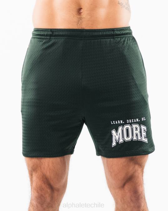 Ldb más malla corta 6" hombres Alphalete 08R8665 ropa hojas perennes