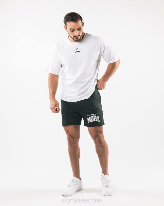 Ldb más malla corta 6" hombres Alphalete 08R8665 ropa hojas perennes