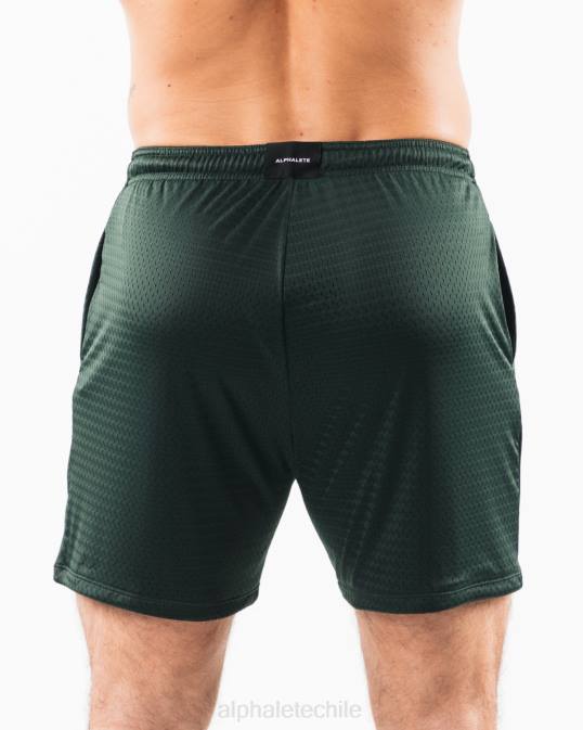 Ldb más malla corta 6" hombres Alphalete 08R8665 ropa hojas perennes