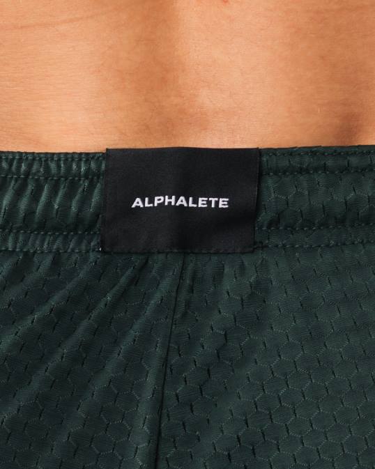 Ldb más malla corta 6" hombres Alphalete 08R8665 ropa hojas perennes