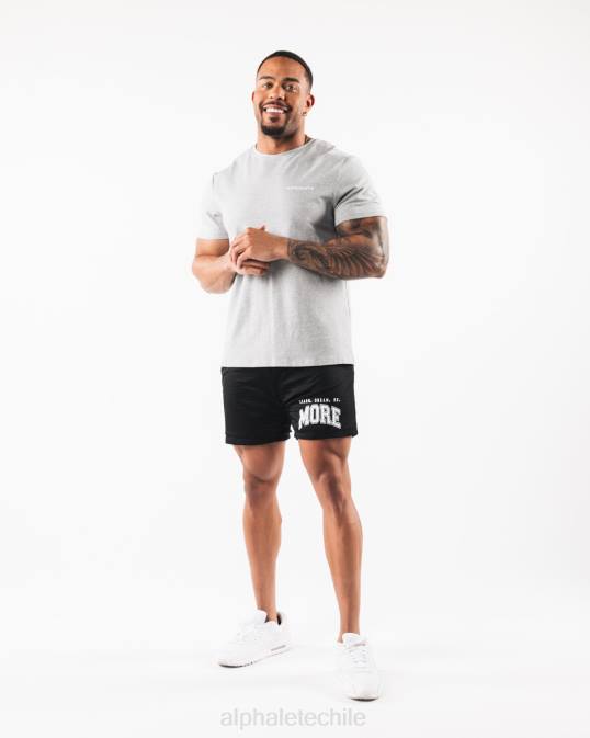 Ldb más malla corta 6" hombres Alphalete 08R8670 ropa negro