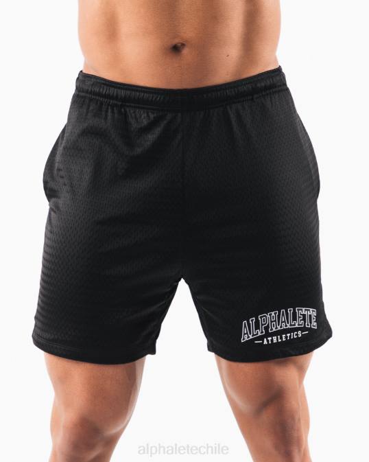 aa malla corta 6" hombres Alphalete 08R8673 ropa negro