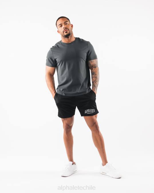 aa malla corta 6" hombres Alphalete 08R8673 ropa negro