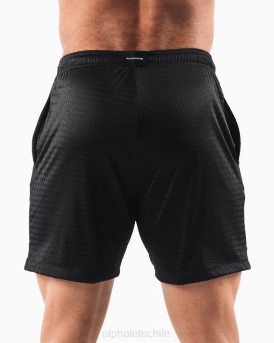 aa malla corta 6" hombres Alphalete 08R8673 ropa negro