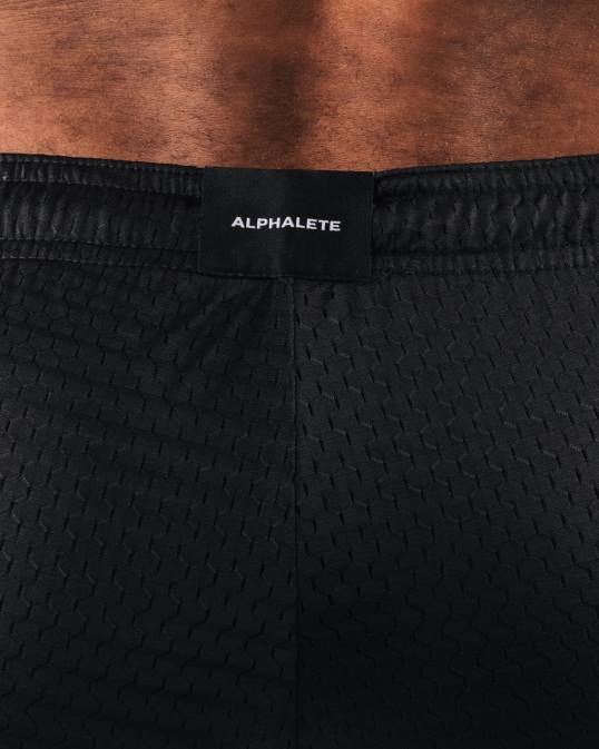 aa malla corta 6" hombres Alphalete 08R8673 ropa negro