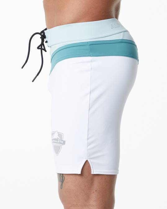 concurso tridente corto hombres Alphalete 08R8743 ropa blanco