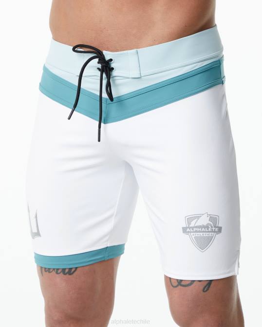 concurso tridente corto hombres Alphalete 08R8743 ropa blanco