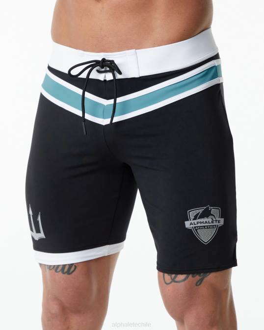 concurso tridente corto hombres Alphalete 08R8745 ropa negro
