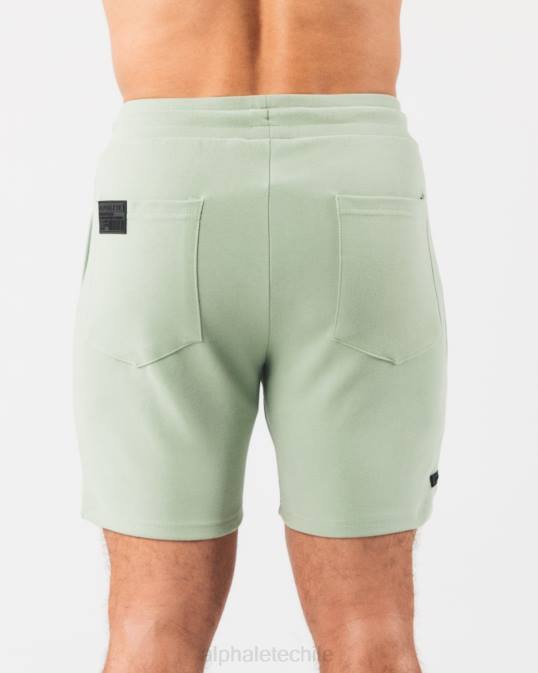 identidad corta 6" hombres Alphalete 08R8675 ropa verde salvia