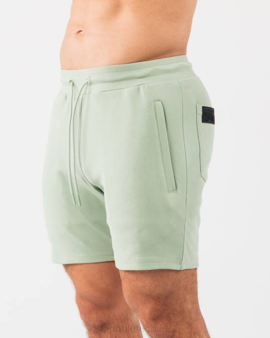 identidad corta 6" hombres Alphalete 08R8675 ropa verde salvia