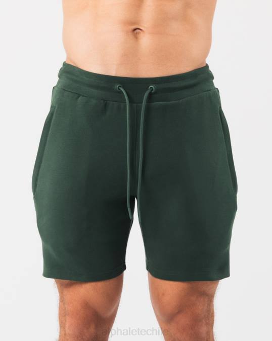 identidad corta 6" hombres Alphalete 08R8676 ropa verde perenne