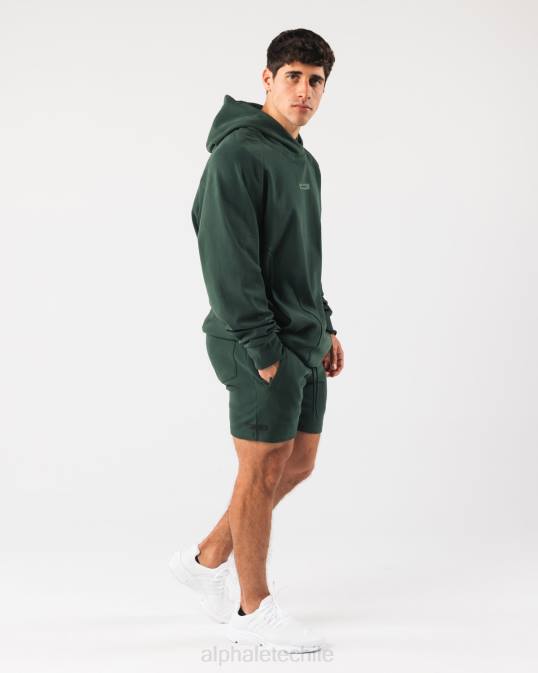 identidad corta 6" hombres Alphalete 08R8676 ropa verde perenne