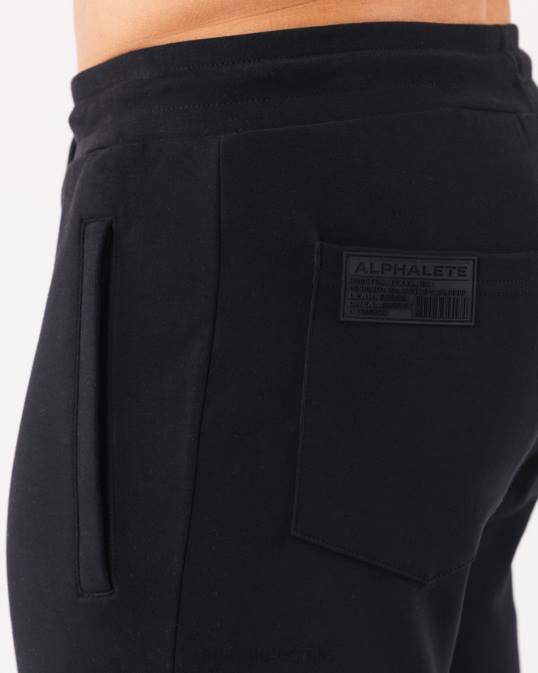 identidad corta 6" hombres Alphalete 08R8678 ropa negro