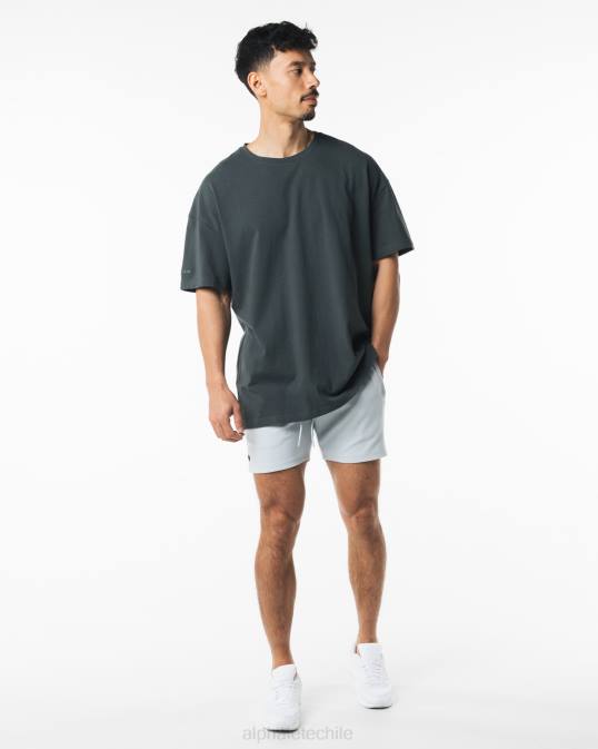 identidad corta 6" hombres Alphalete 08R8693 ropa nube gris
