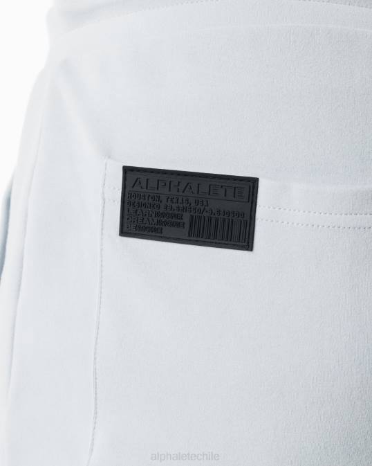 identidad corta 6" hombres Alphalete 08R8693 ropa nube gris