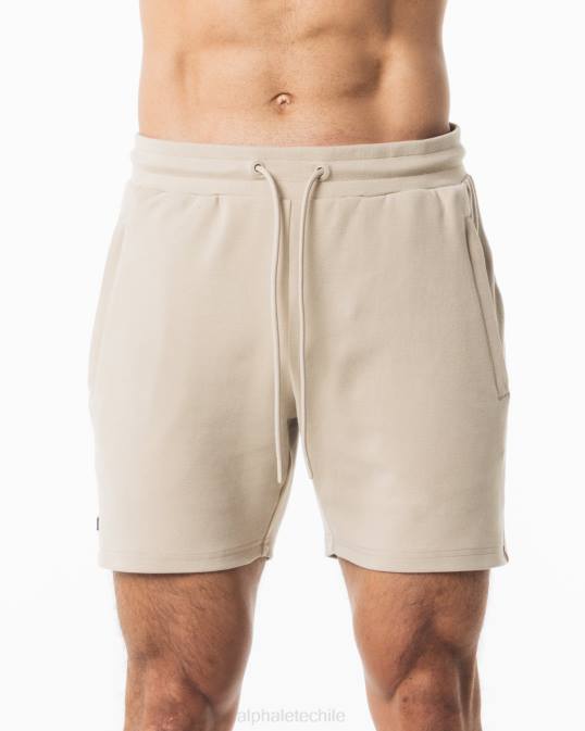 identidad corta 6" hombres Alphalete 08R8694 ropa marrón lino