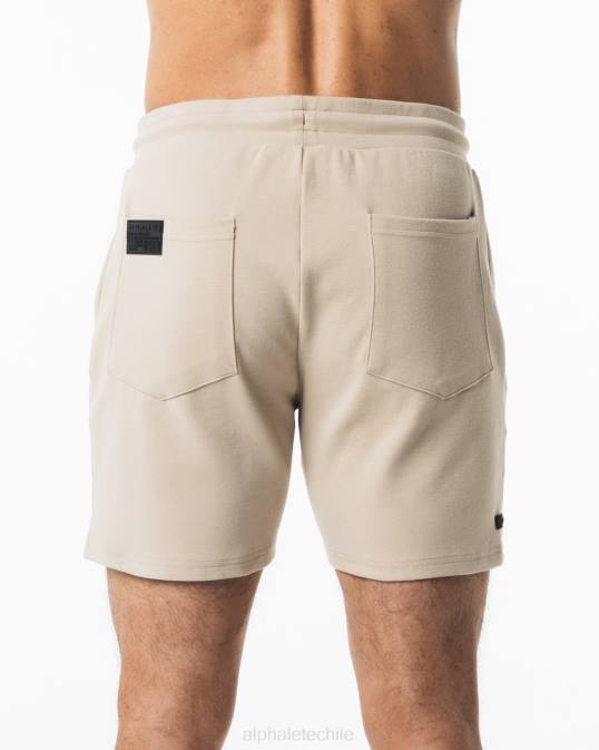 identidad corta 6" hombres Alphalete 08R8694 ropa marrón lino