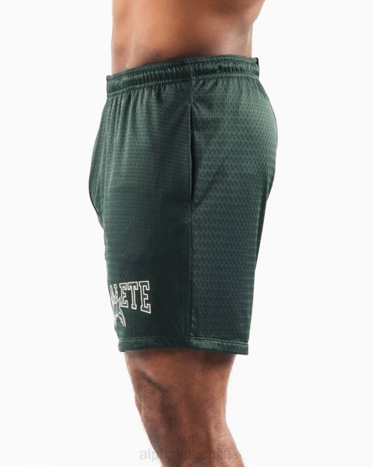 malla cabeza de lobo corta 6" hombres Alphalete 08R8660 ropa hojas perennes