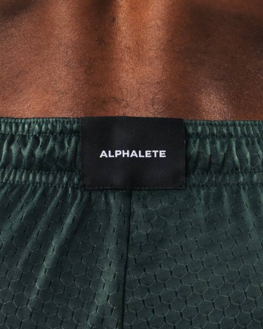 malla cabeza de lobo corta 6" hombres Alphalete 08R8660 ropa hojas perennes