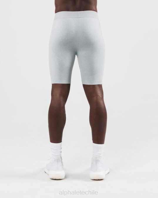 reforma compresion corta hombres Alphalete 08R8653 ropa gris