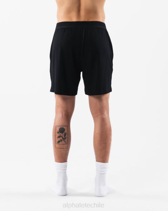 salón corto hombres Alphalete 08R8657 ropa negro