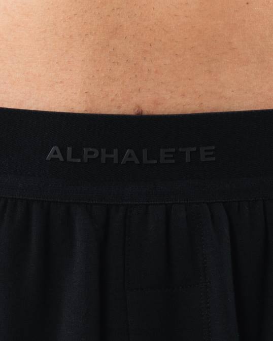 salón corto hombres Alphalete 08R8657 ropa negro