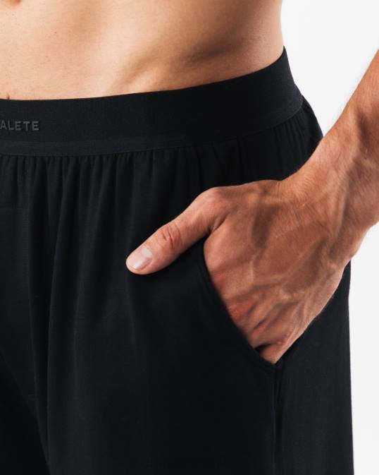 salón corto hombres Alphalete 08R8657 ropa negro