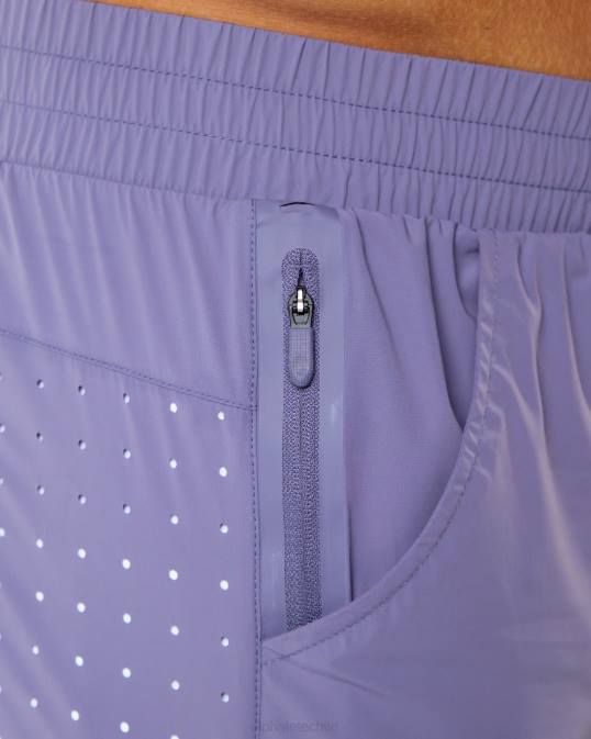 velocidad infinita corta 5.5" hombres Alphalete 08R8701 ropa violeta digital violeta