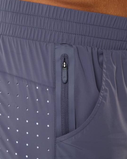 velocidad infinita corta 5.5" hombres Alphalete 08R8704 ropa morado apagado