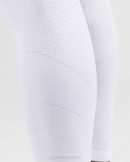 legging de compresión reforma hombres Alphalete 08R8746 ropa blanco