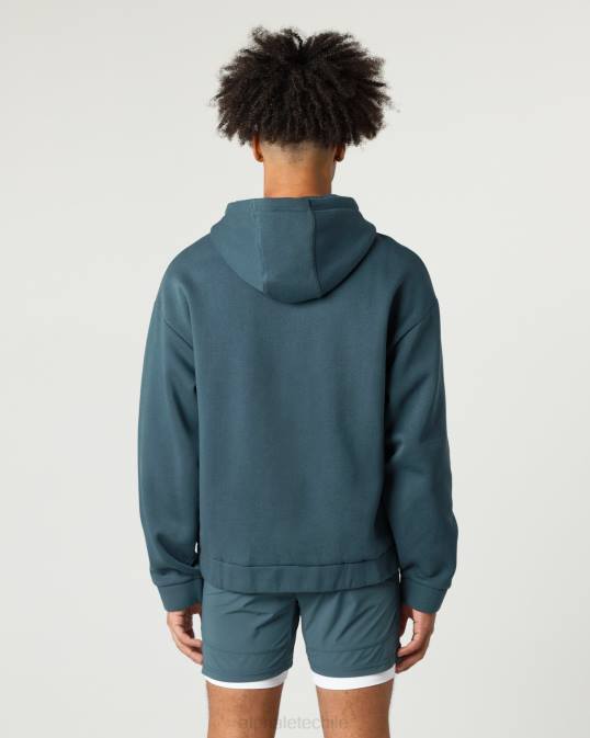 chaqueta clásica con cierre completo hombres Alphalete 08R8637 ropa océano azul