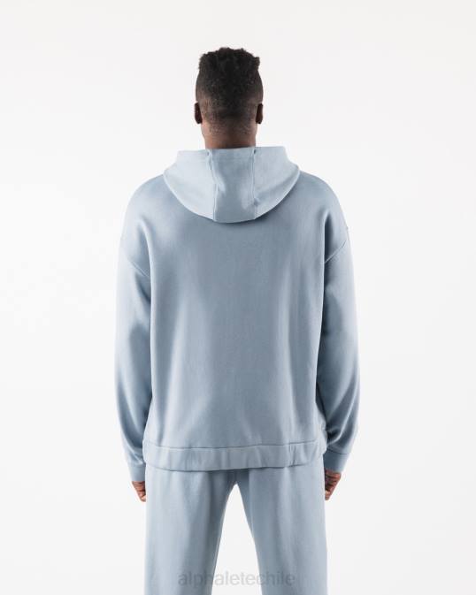 chaqueta origin con cierre completo hombres Alphalete 08R8612 ropa iceberg azul