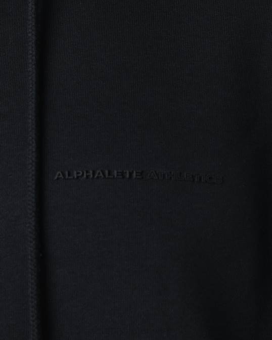 chaqueta origin con cierre completo hombres Alphalete 08R8615 ropa negro