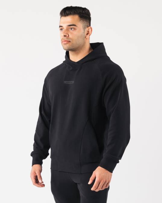 sudadera con capucha de identidad pro hombres Alphalete 08R8625 ropa negro