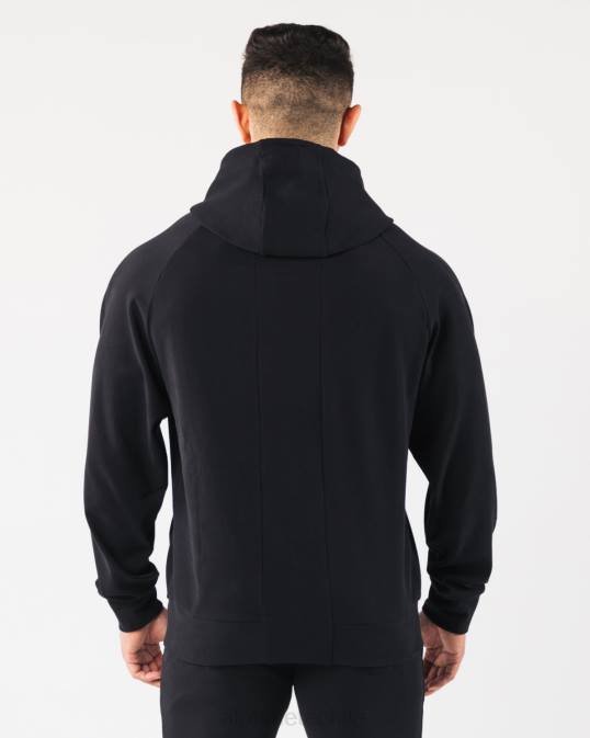 sudadera con capucha de identidad pro hombres Alphalete 08R8625 ropa negro