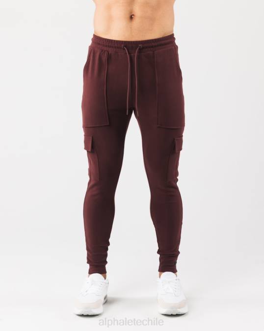 carga de identidad hombres Alphalete 08R8731 ropa sangría roja