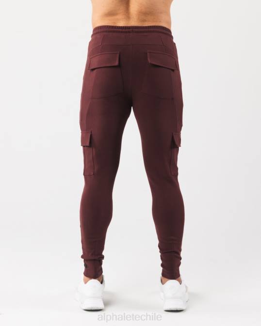 carga de identidad hombres Alphalete 08R8731 ropa sangría roja