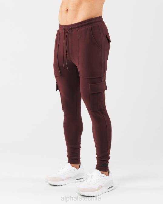 carga de identidad hombres Alphalete 08R8731 ropa sangría roja