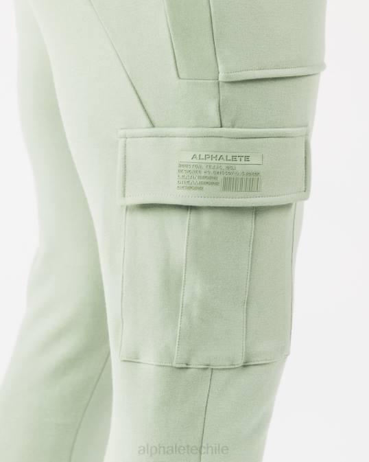 carga de identidad hombres Alphalete 08R8733 ropa verde salvia