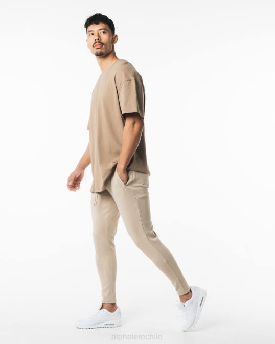 corredor de identidad hombres Alphalete 08R8723 ropa marrón lino