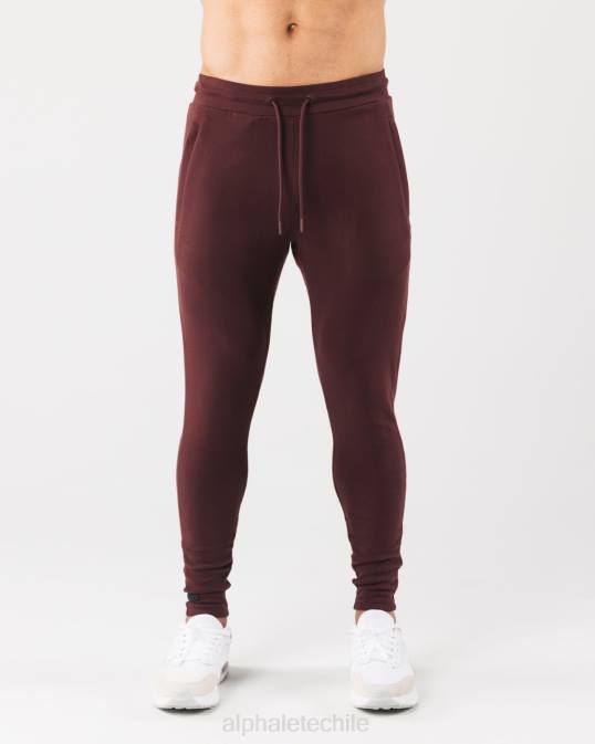 corredor de identidad hombres Alphalete 08R8725 ropa sangría roja