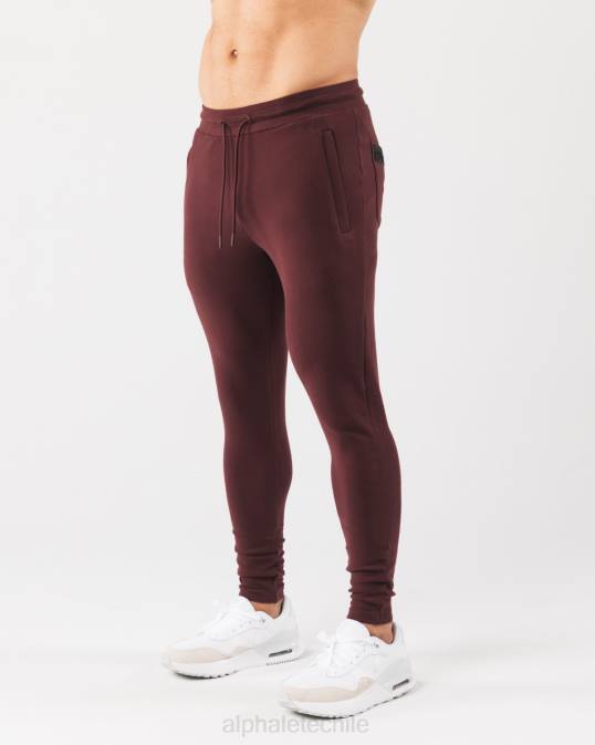 corredor de identidad hombres Alphalete 08R8725 ropa sangría roja