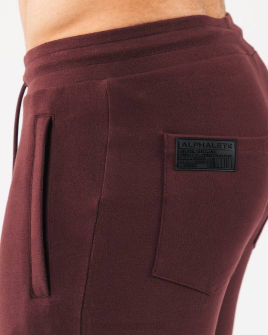 corredor de identidad hombres Alphalete 08R8725 ropa sangría roja