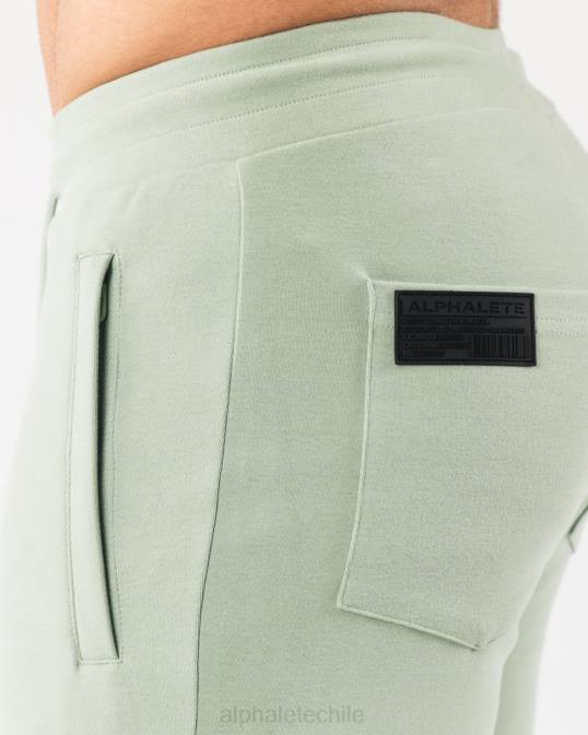 corredor de identidad hombres Alphalete 08R8727 ropa verde salvia