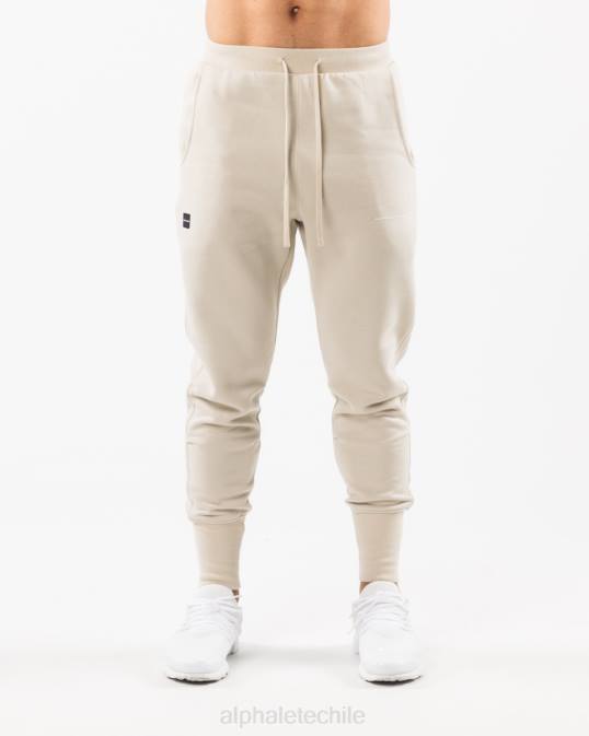 corredor del club de la academia hombres Alphalete 08R8715 ropa concha de mar marrón