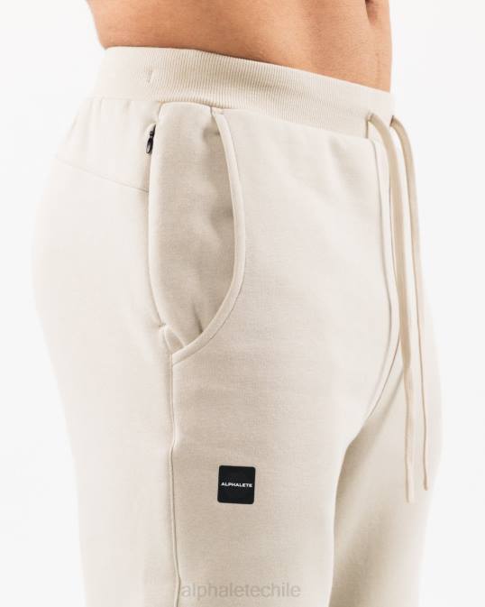 corredor del club de la academia hombres Alphalete 08R8715 ropa concha de mar marrón
