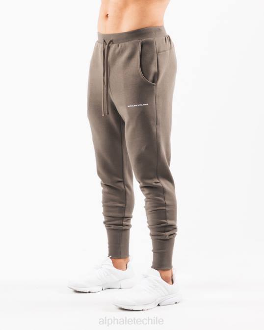 corredor del club de la academia hombres Alphalete 08R8716 ropa marrón desierto