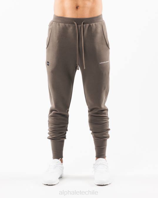 corredor del club de la academia hombres Alphalete 08R8716 ropa marrón desierto