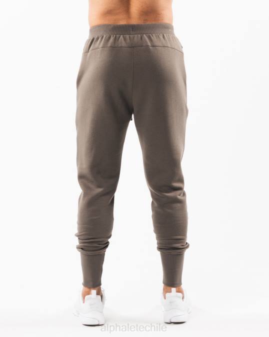 corredor del club de la academia hombres Alphalete 08R8716 ropa marrón desierto