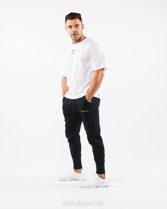 corredor del club de la academia hombres Alphalete 08R8717 ropa negro